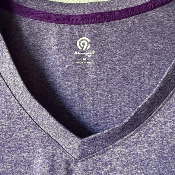 C9 by Champion Activewear Short-Sleeve V-Neck Shirt, Women's Medium, EUC - Picture 5 of 16